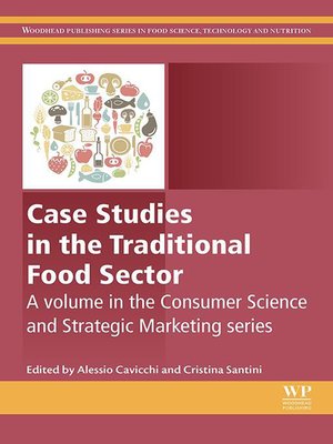 cover image of Case Studies in the Traditional Food Sector